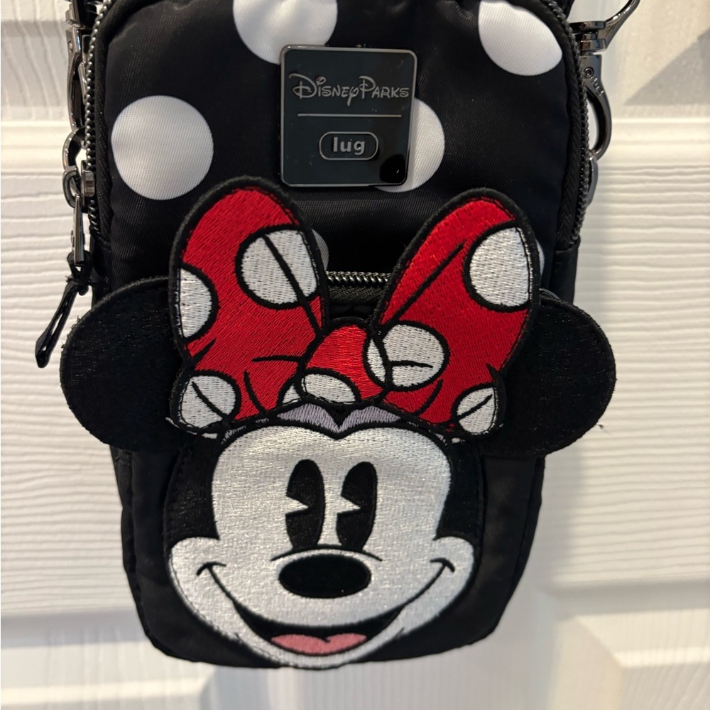Disney Parks Lug Minnie Mouse Crossbody Bag